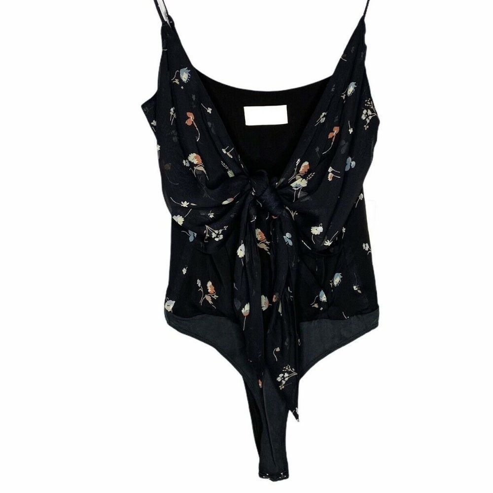 NEW Capulet Revolve Janis Bodysuit Floral Strap S